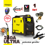KOWAX GeniMig®240DP LCD SET 1a + Horák 4m + káble 3m + ventil + kukla Náhľad