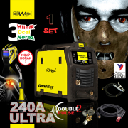 KOWAX GeniMig®240DP LCD SET 1a + Horák 4m + káble 3m + ventil + kukla Náhľad