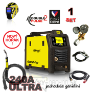 KOWAX GeniMig®240DP LCD SET 1a + Horák 4m + káble 3m + ventil + kukla Náhľad