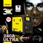 KOWAX GeniMig®240DP LCD + Horák 4m + káble 3m Náhľad