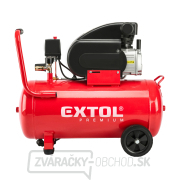 Kompresor olejový Extol 1800W, 50l Náhľad