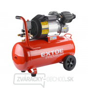 Kompresor olejový Extol 2200W, 50l gallery main image