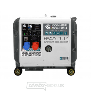 Könner & Söhnen Naftová elektrocentrála KS 9300 DE-1/3 ATSR SUPER S (EURO V) gallery main image