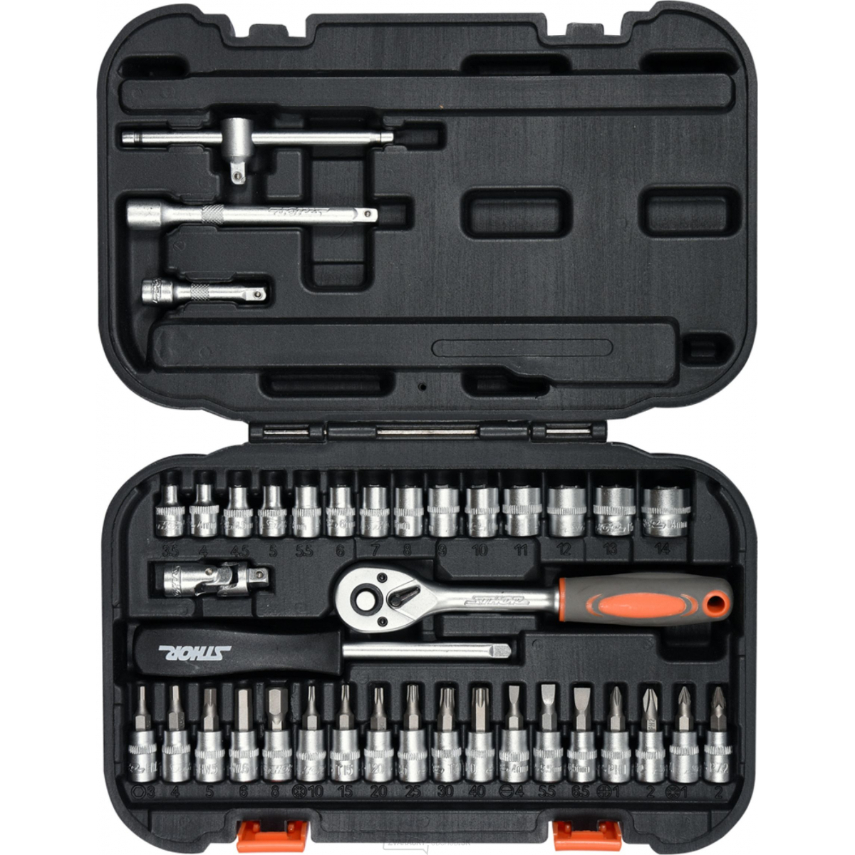 Gola sada STHOR TO-58640 1/4" - 38 ks