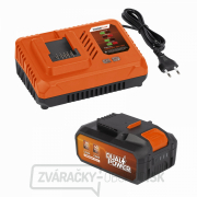 POWERPLUS POWDPG75621 - Aku kosačka 40V LI-ION 420 mm SET Náhľad