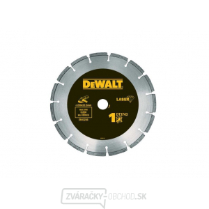 Dewalt Diamantový laser kotúč 230x22.2mm Pre stavebné materiály gallery main image