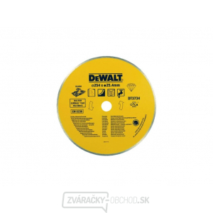 Dewalt Diamantový Kotúč pre stolnú rezačku na kameň a porcelán 254x25.4mm Dewalt Diamantový Kotúč pre stolnú rezačku na kameň a porcelán 254x25.4mm gallery main image