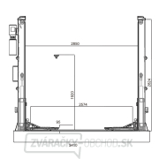 Dvojstĺpový zdvihák 4,2 t PROFI Náhľad