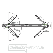Dvojstĺpový zdvihák 4,2 t PROFI Náhľad