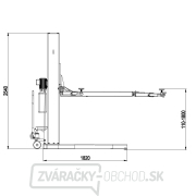 Jednostĺpový zdvihák 2,5 t náhled