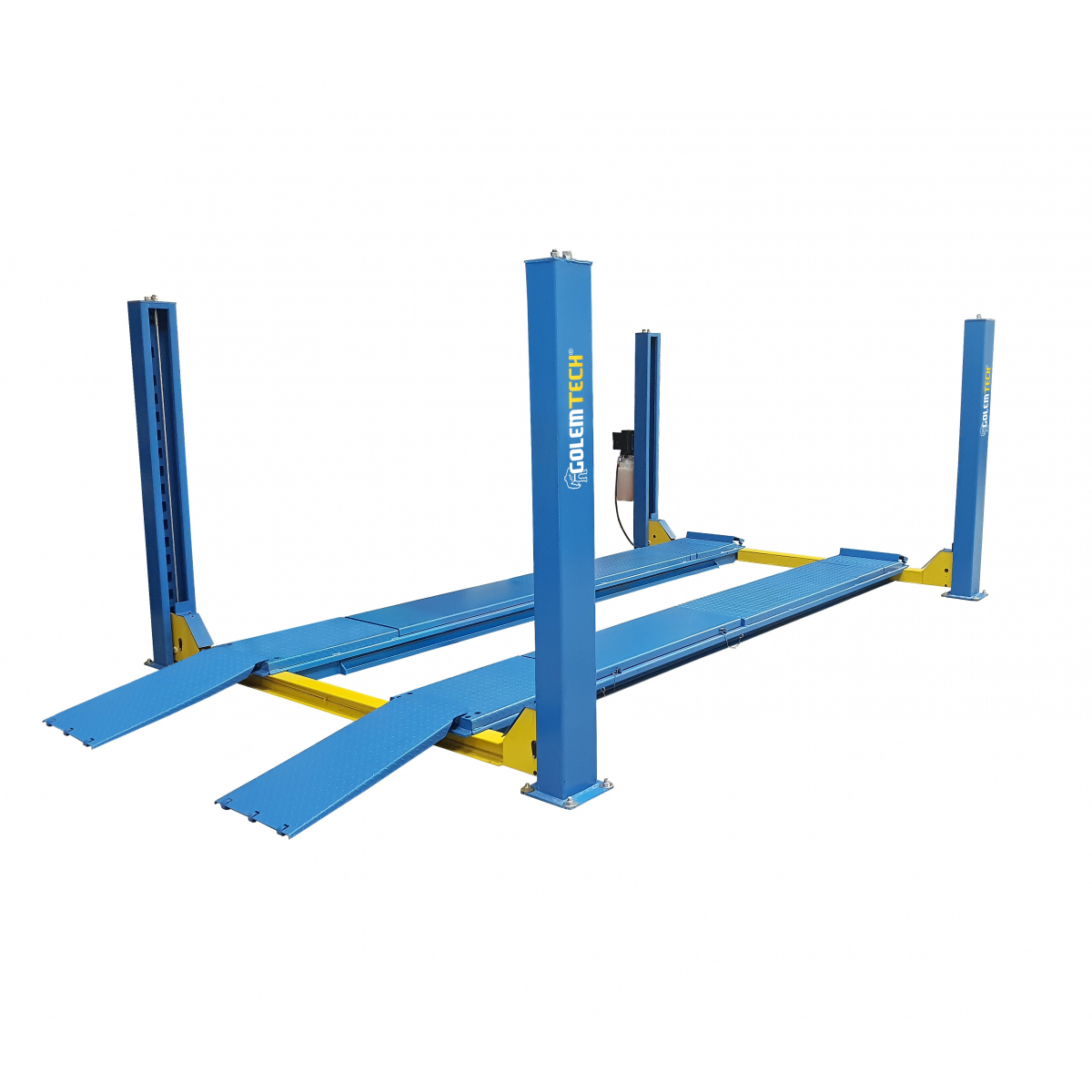 Štvorstĺpový zdvihák 5000 kg pre geometriu