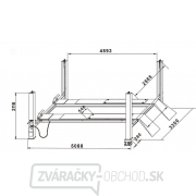 Štvorstĺpový zdvihák 5000 kg pre geometriu Štvorstĺpový zdvihák 5000 kg pre geometriu náhled