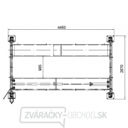 Parkovací štvorstĺpový zdvihák Golemtech 3500 kg Náhľad