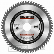 KREATOR KRT020417 - Pílový kotúč na drevo 190mm, 60T gallery main image