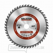 KREATOR KRT020505 - Pílový kotúč univerzálny 254mm, 60T gallery main image