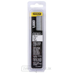 Stanley Klince 12mm 1000ks 1-SWK-BN0625T