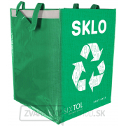 Tašky na triedený odpad SORT EASY 3 BASIC, 30x30x40 cm, 3 x 36 l, 3 ks SIXTOL Náhľad