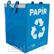 Tašky na triedený odpad SORT EASY 3 BASIC, 30x30x40 cm, 3 x 36 l, 3 ks SIXTOL Náhľad