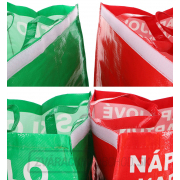 Tašky na triedený odpad SORT EASY 4 CARTON, 30x30x40cm, 4x36l, 4ks SIXTOL náhled