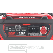 VeGA GK5500W elektrocentrála s rámom + kolesá náhled