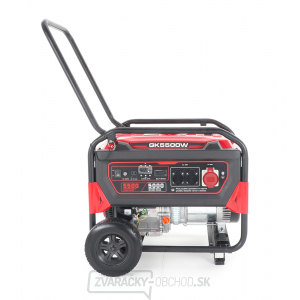 VeGA GK5500W elektrocentrála s rámom + kolesá VeGA GK5500W elektrocentrála s rámom + kolesá gallery main image