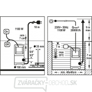 Ponorné čerpadlo FLO 1100 W 20000 l/h 10m Náhľad