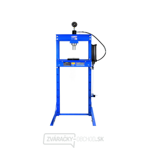 GEKO Hydraulický dielenský lis s manometrom a nožnou pumpou 20t GEKO Hydraulický dielenský lis s manometrom a nožnou pumpou 20t gallery main image
