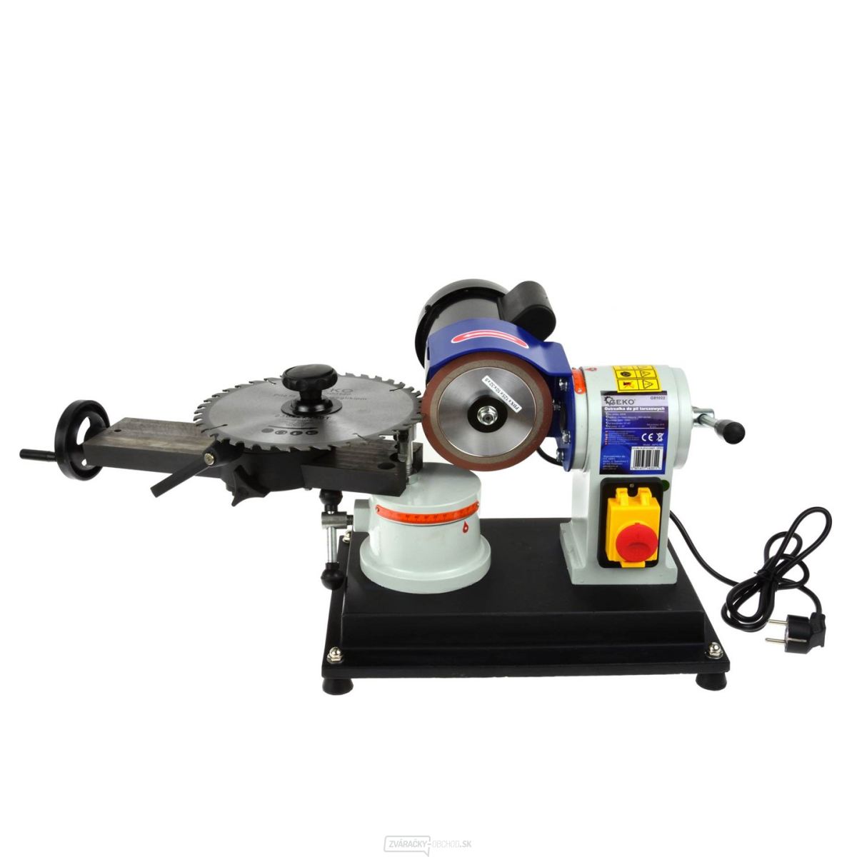 GEKO G81022 Brúska - ostrička pílových kotúčov 100-700mm 250W