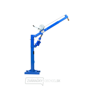 GEKO Hydraulický zdvíhací žeriav s navijakom s nosnosťou 450kg GEKO Hydraulický zdvíhací žeriav s navijakom s nosnosťou 450kg gallery main image