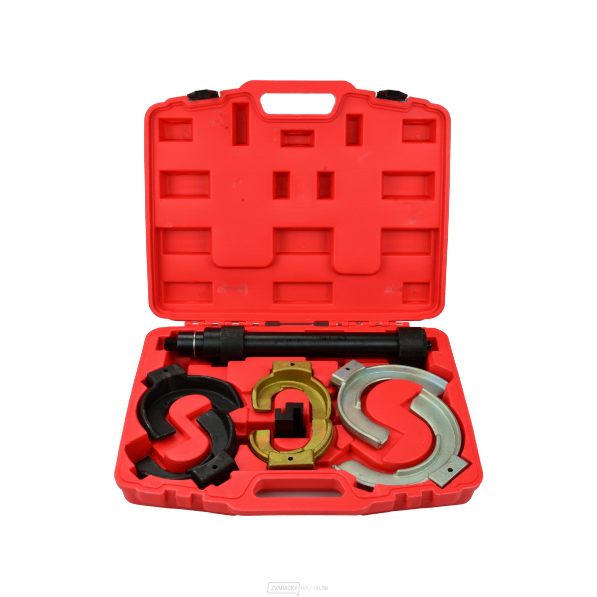 GEKO G02531 Sťahovák pružín McPherson s vymeniteľnými čeľusťami GEKO GEKO G02531 Sťahovák pružín McPherson s vymeniteľnými čeľusťami GEKO gallery main image