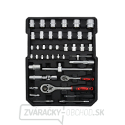 Kufor s náradím so 187 kusmi vybavenia (ráčnové kľúče)(1) náhled