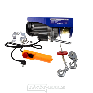 GEKO Elektrický navijak, 300/600kg, 1300W GEKO Elektrický navijak, 300/600kg, 1300W gallery main image