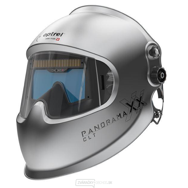 Zváračská kukla Panoramaxx clt, 2/4-12 (manual 7-12) - strieborná