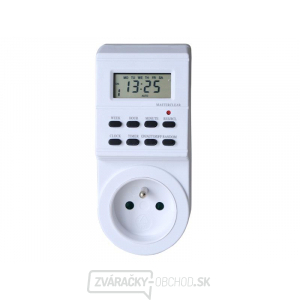 Geti Spínacia zásuvka EF1 digitálna týždenná Geti Spínacia zásuvka EF1 digitálna týždenná gallery main image