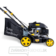 Benzínová kosačka na trávu č. 40 cm/kovová skriňa/s pohonom JG (1) náhled