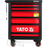 YATO Skrinka dielenská pojazdná 6 zásuviek červená Náhľad