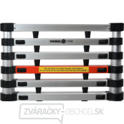 Yato Rebrík teleskopický 13 stupňov 3,8 m, nosnosť 150kg náhled