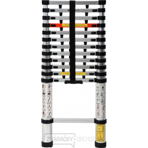 Yato Rebrík teleskopický 13 stupňov 3,8 m, nosnosť 150kg gallery main image