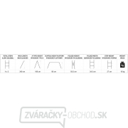 VOREL Rebrík MULTIFUNKČNÝ 4x3 náhled