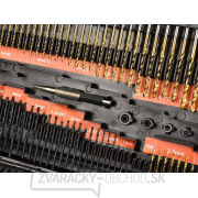 GEKO Vrtáky HSS a HSS-TiN, bity a vykružovače, súprava 246 ks GEKO Vrtáky HSS a HSS-TiN, bity a vykružovače, súprava 246 ks náhled