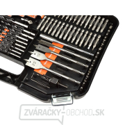 GEKO Vrtáky HSS a HSS-TiN, bity a vykružovačky, súprava 246 ks náhled