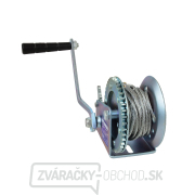 Horizontálny lanový navijak 1000LB/450kg 10m lano (6) Náhľad