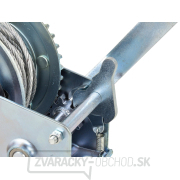 Horizontálny lanový navijak 1000LB/450kg 10m lano (6) Náhľad