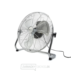 GEKO Podlahový ventilátor z nerezovej ocele 40 cm