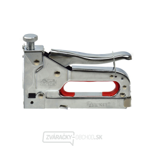 GEKO Pištoľ sponkovacie, regulácia sily, spony 4-14mm GEKO Pištoľ sponkovacie, regulácia sily, spony 4-14mm gallery main image