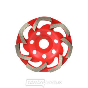 GEKO Kotúč diamantový črepníkový brúsny RED 125mmx5x22,23mm GEKO Kotúč diamantový črepníkový brúsny RED 125mmx5x22,23mm gallery main image