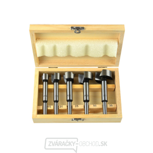 Frézy-sukovníky, do dreva, 5ks, 15-20-25-30-35mm, stopka 8mm GEKO Frézy-sukovníky, do dreva, 5ks, 15-20-25-30-35mm, stopka 8mm GEKO gallery main image