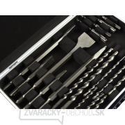 Sada vrtákov a sekáčov SDS PLUS, 17dielna, hliníkový kufrík  Náhľad