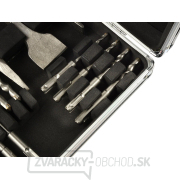 Sada vrtákov a sekáčov SDS PLUS, 17dielna, hliníkový kufrík  Náhľad
