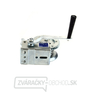 Horizontálny lanový navijak 1000LB/450kg 5m lano (6) náhled